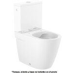 Roca - cuvette murale compacte sans rebord pour wc  rservoir bas ona