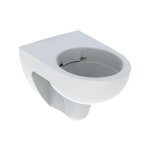 Geberit - cuvette wc suspendu � fond creux renova sans bride et sans trous d'abattant wc