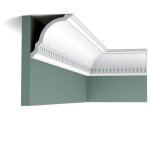Cx107 corniche plafond orac decor - 12x12x200cm (h x p x l) - moulure dcorative polymre a l'unit