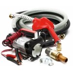 Varan motors - cyb150 pompe  fuel diesel gasoil 12v 40l / min 160w avec crpine, pistolet automatique ...