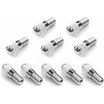 Cyclingcolors - 10x taquet tenon avec amortisseur rev�tement plastique sp�cial tablette bois et verre ...
