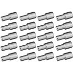 Cyclingcolors ? lot de 20 taquets �tag�re tenon 5mm et 7mm ? m�tal nickel argent chrom� ? support fixation ...
