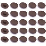 Cyclingcolors - 20x cache vis hexagonal en plastique 4 x 2, 7 x 11, 8mm confirmat 6 pans meuble capuchon ...