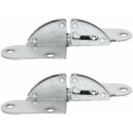 Cyclingcolors - 2x chani�re table pliante largeur 48mm longueur 86mm angle ouverture 180� acier galvanis� ...