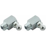 Cyclingcolors - 2x graisseur coud m6x1 angle 90  autotaraud embout graissage pompe  graisse manuelle ...
