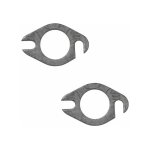 Cyclingcolors - 2x joint d'�chappement � bride compatible avec mbk booster nitro aprilia peugeot 103 ...