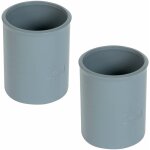 Cyclingcolors - 2x manchon  bute femelle femelle diamtre 32mm pvc raccord connecteur tube tuyau plomberie ...