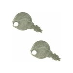 Cyclingcolors - 2x petite cl� argent universelle tondeuse tracteur motoculteur autoport�e contacteur