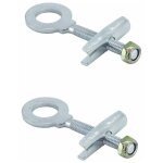 Cyclingcolors - 2x tendeur de chaine m6x100 avec étrier compatible avec mobylette peugeot 103 scooter ... Cyclingcolors - 2x tendeur de chaine m6x100 avec étrier compatible avec mobylette peugeot 103 scooter ...