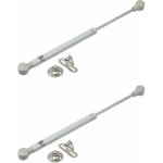 Cyclingcolors - 2x v�rin � gaz automatique gris argent meuble hydraulique ressort amortisseur porte bras ...