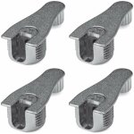 Cyclingcolors - 4x bo�tier excentrique ferrure d'assemblage double m�tal zamak connecteur tablette panneau ...