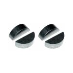 Cyclingcolors - 4x clavette demi lune disque en acier din 6888 arbre transmission tracteur tondeuse motoculteu ...