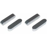 Cyclingcolors - 4x clavette parall�le � bouts arrondis en acier forme a din 6885 arbre tracteur tondeuse ...