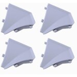 Cyclingcolors - 4x connecteur angle int�rieur rentrant jonction d'angle 90� pour profil d�coratif plinthe ...