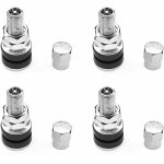 Cyclingcolors - 4x valve tubeless schrader tr161 longueur 33mm pneu chambre tubeless moto scooter quad ...