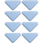 Cyclingcolors - 8x patin glisseur t�flon teflon ptfe autocollant adh�sif triangulaire 35 x 35 x 45mm ...