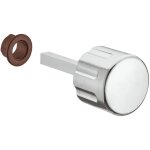 Bouton tournant pour serrure  bec - de - cane  appliquer excution 53mm avec tige carre 7mm plastique ...