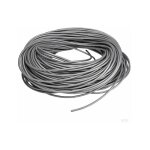 Cyclingcolors - cordon pvc gris plein c�ble corde rond lisse plastique m�canique int�rieur ext�rieur ...