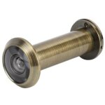 Cyclingcolors - judas pour porte d'entre en laiton 12mm avec abattant angle 170 visionneuse scurit ...