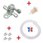Cyclingcolors - kit essence 6mm : robinet + durite + filtre + collier tondeuse tracteur motoculteur Cyclingcolors - kit essence 6mm : robinet + durite + filtre + collier tondeuse tracteur motoculteur