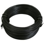 Rouleau de 5 m�tres fil �lectrique 1, 5mm� cuivre noir c�ble souple faisceau