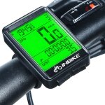 Cyclocomptoir gps avec rtroclairage lcd pour vlo, couleur verte