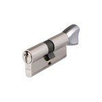 Vachette ? cylindre de serrure � bouton 40 mm x 30 mm ? nickel� ? goupilles anti - crochetage ? gestion ...