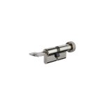Vachette ? cylindre de serrure � bouton 40x30mm ? cl� r�versible avec 5 cl�s ? protection anti - per�age ...
