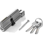 Cylindre en laiton, serrure � cl� / barillet 70 mm avec 3 cl�s horizontales