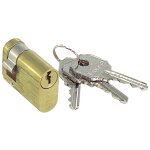 Cylindre lince ovale 1 / 2 laitonn� 0580 / 27 mm.