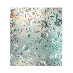 60x100cm film de fen�tre arc - en - ciel 3d vitrail vinyle statique non adh�sif film opaque teinte de ...