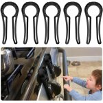 Couvre - boutons de cuisinière à gaz de sécurité pour enfants (lot de 5) Couvre - boutons de cuisinière à gaz de sécurité pour enfants (lot de 5)