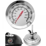 Thermomtre de cuisson analogique - rsistant  la temprature - pour barbecue, grill, casseroles, faitouts, ...