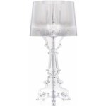 D24xh48cm - bouchon ue - lampe � table claire - kartell bourgie - lampe de table led en acrylique e14, ...