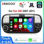 Dab + (en option) autoradio android 15 pour fiat 500 (2007?2015) �cran tactile 7 pouces carplay sans ...