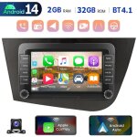 Dab + (en option) pour seat leon 1p1 (2005 - 2012) android 14 32 / 64 go autoradio carplay gps wi - fi ...