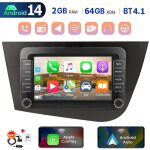 Dab + (en option) pour seat leon 1p1 (2005 - 2012) android 14 32 / 64 go autoradio carplay gps wi - fi ...