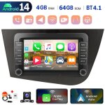 Dab + (en option) pour seat leon 1p1 (2005 - 2012) android 14 32 / 64 go autoradio carplay gps wi - fi ...