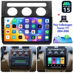 Dab (en option) pour volkswagen touran 1t1 2003 - 2010 10'' android 15 autoradio usb gps navi wifi carplay ...