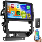 Dab + (en option) pour vw bora golf 4 mk4 1j1 1j2 32 / 64 go android 15 autoradio apple carplay rds navigation ...