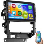 Dab + (en option) pour vw bora golf 4 mk4 1j1 1j2 32 / 64 go android 15 autoradio apple carplay rds navigation ...