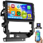 Dab + (en option) pour vw bora golf 4 mk4 1j1 1j2 32 / 64 go android 15 autoradio apple carplay rds navigation ...
