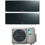 Bluevolution dual split climatiseur rversible srie emura black iii 9 + 9 avec 2mxm40n r - 32 wi - fi ...