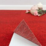 Bricoflor - dalle moquette autocollante rouge dalle de moquette adh�sive 40 x 40 cm schatex easy pour ...