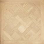 Dalle de parquet versailles - ch�ne massif - verni - naturel - 100x100 cm