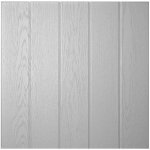 Decosa - dalle de plafond athen - polystyrne - effet bois - couleur gris clair - 50 x 50 cm - 10 sach. ...