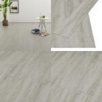 Dalles de plancher autoadhésives 4, 46 m² 3 mm pvc gris clair - carrelage pvc - dallettes de sol - revêtement ... Dalles de plancher autoadhésives 4, 46 m² 3 mm pvc gris clair - carrelage pvc - dallettes de sol - revêtement ...
