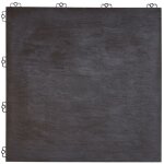 Dalle en plastique noire �paisseur 8 mm dalle effet pierre � dimensions 38, 5x38, 5 cm dalle r�sistante ...