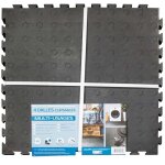 Dalles pvc clipsables 1m� imperm�ables - lot de 4 dalles