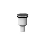 Dallmer - bernstein - bonde de douche orio v - avec capot pour orifice de vidage de  90mm - sortie verticale ...